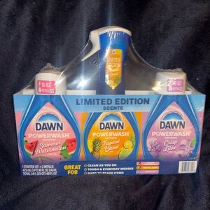 DAWN Powerwash Limited Edition Scents Starter Kit - Watermelon, Tropical, Lilac